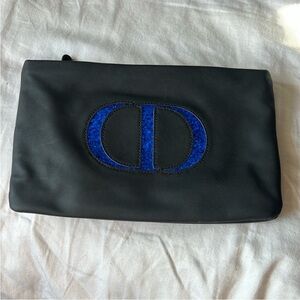 Dior Black and Blue Clutch